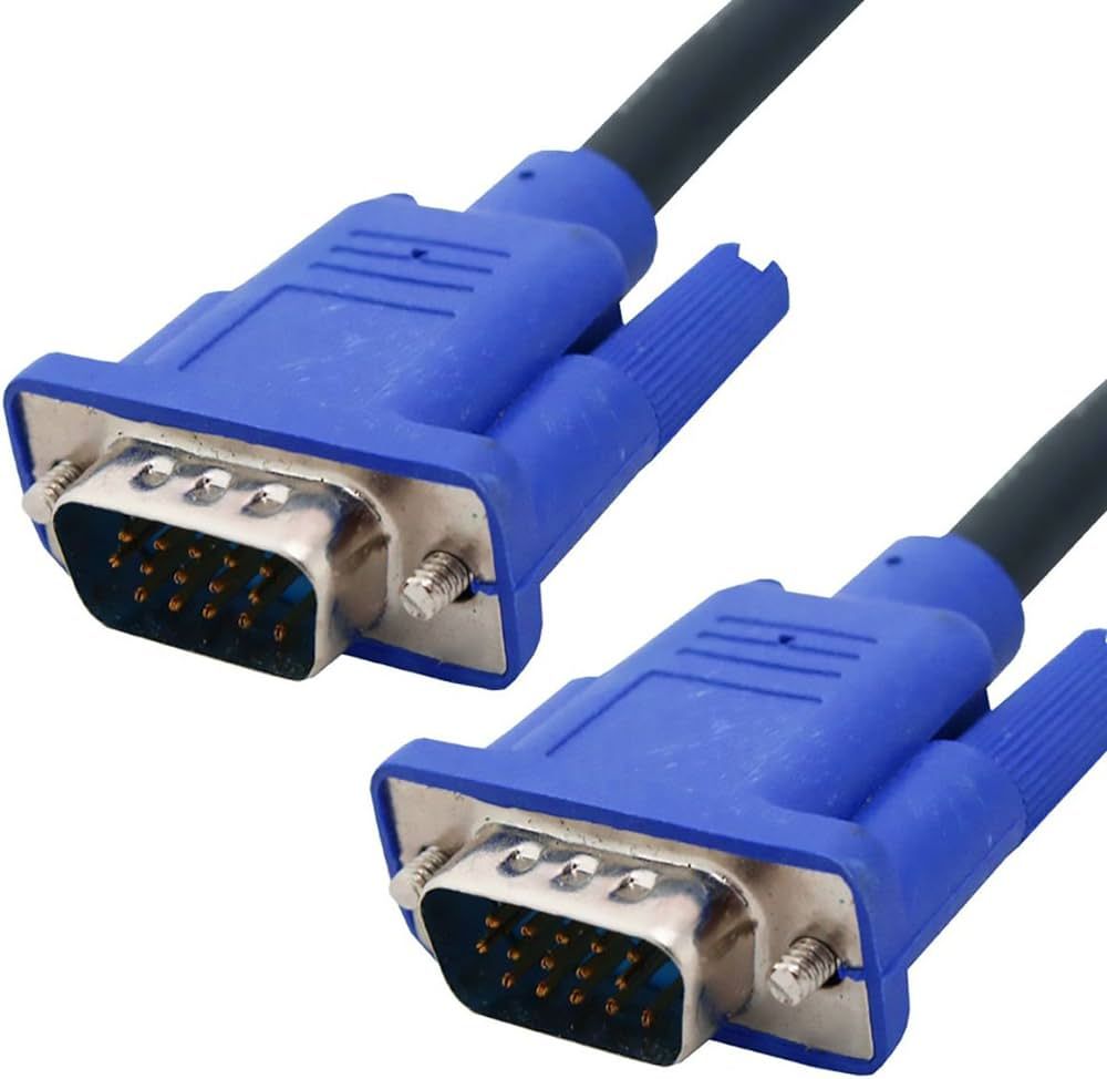 Detalhes de Cabo de Vídeo VGA Azul com Filtro 1,50M VGA x VGA MD9