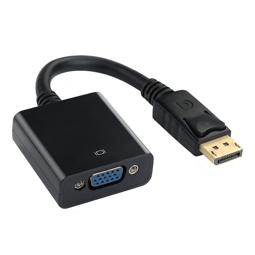 Detalhes de Cabo Adaptador Conversor Displayport Macho Para Vga Fêmea