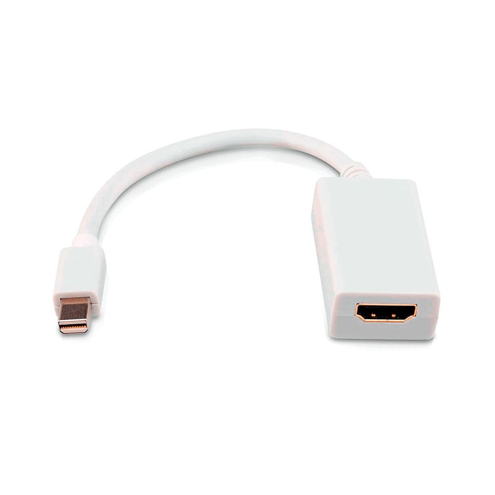 Adaptador Conversor NTC Mini DisplayPort Macho P/ HDMI Fêmea