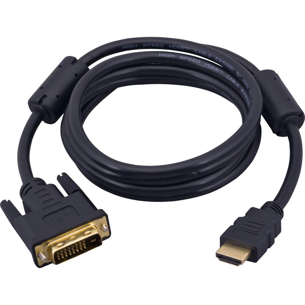 Detalhes de Cabo HDMI para DVI 24+1 1,80M - MD9 HDMI x DVI 24+1