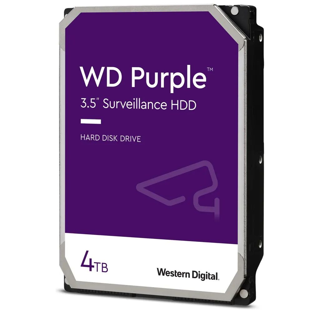 Hd Western Digital Purple 4tb Sata Iii 3,5 5400rpm WD40PURX 