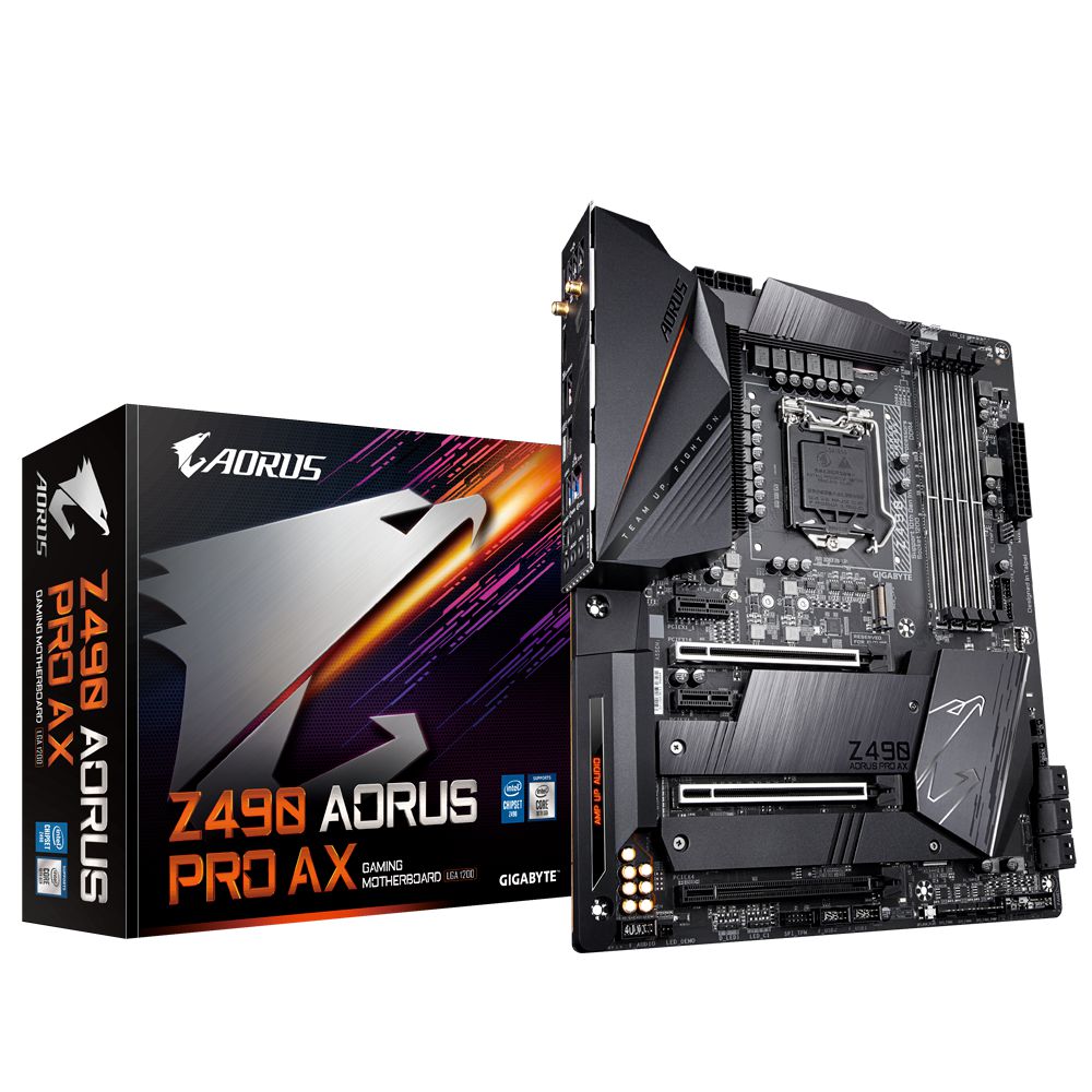 Placa Mãe Gigabyte Z490 Aorus Pro AX Intel LGA 1200 ATX DDR4