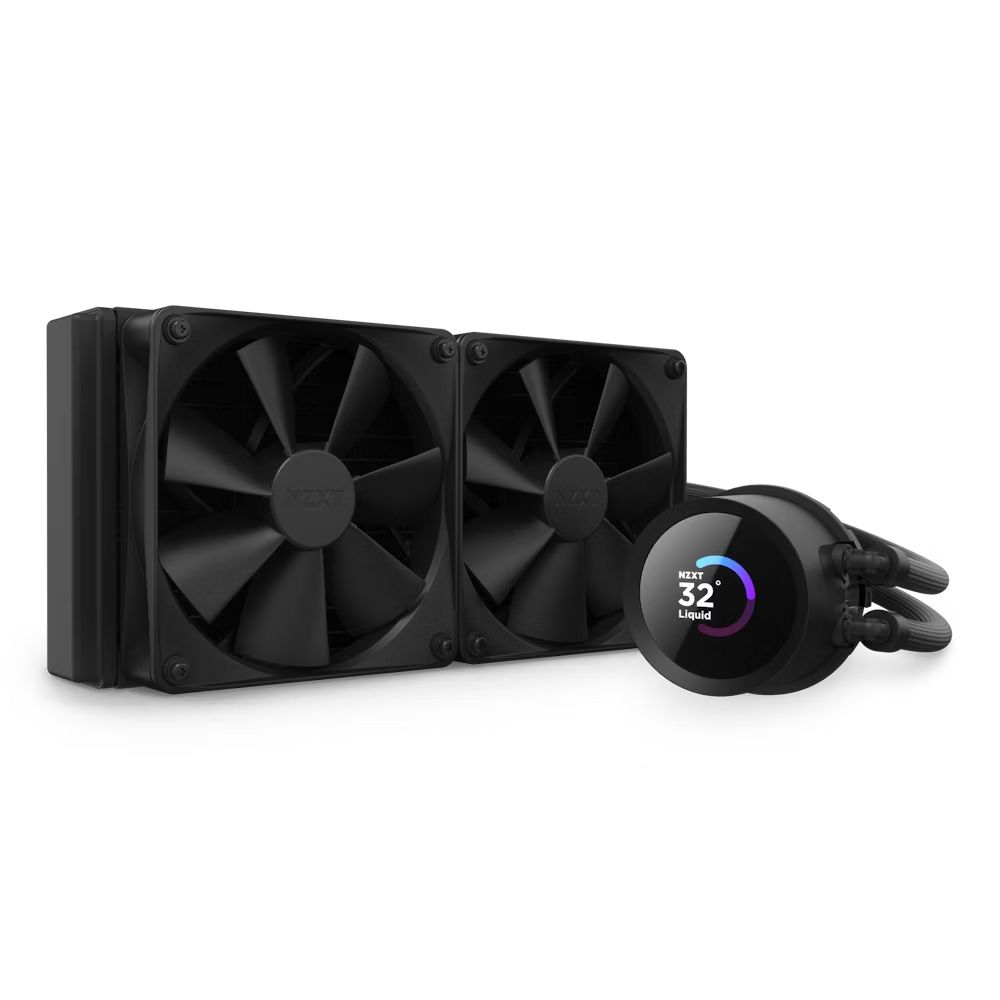 Water Cooler NZXT Kraken 240MM LCD Display Preto Intel AMD