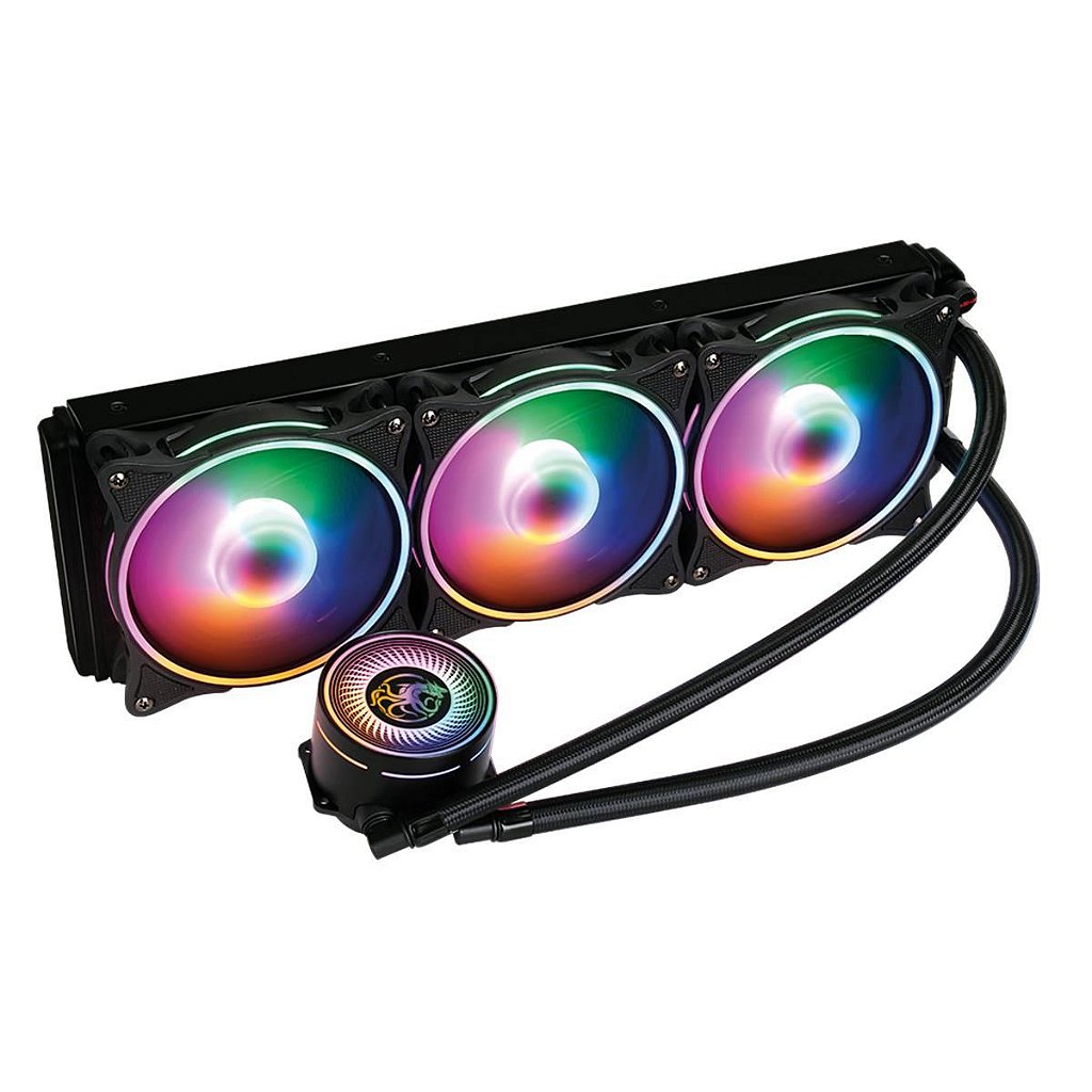 Watercooler Gamer 360MM Halo ARGB Albard AMD e Intel RGB 