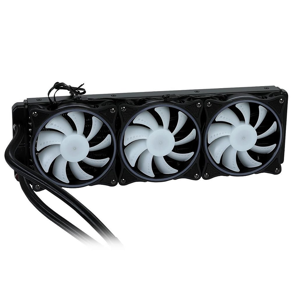 Detalhes de Watercooler Gamer 360MM Halo ARGB Albard AMD e Intel RGB 