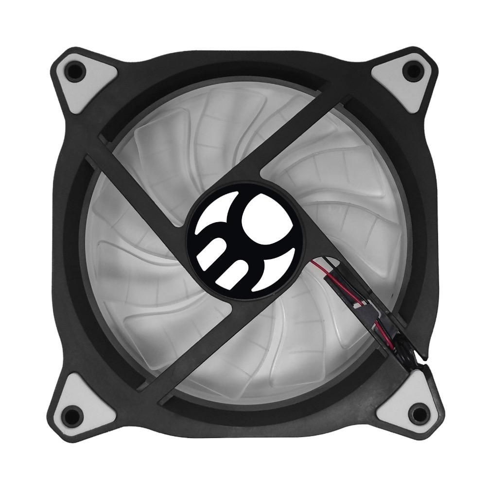 Detalhes de Cooler RGB 120 MM Fan BFR-07RBG Bluecase para gabinete- Bulk