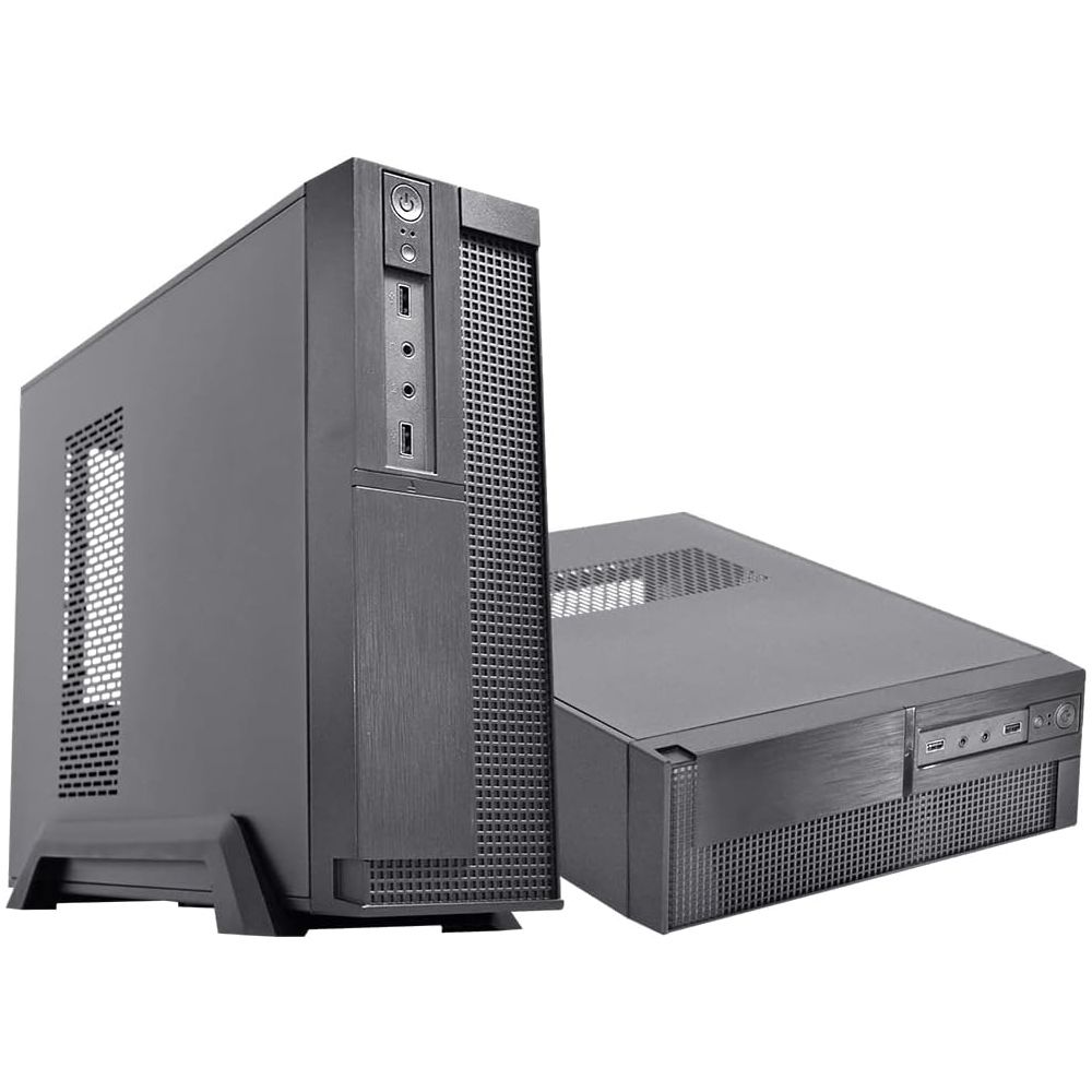 Gabinete K-MEX Slim Micro ATX GM-04CC USB 2.0 C/ Fonte PB200