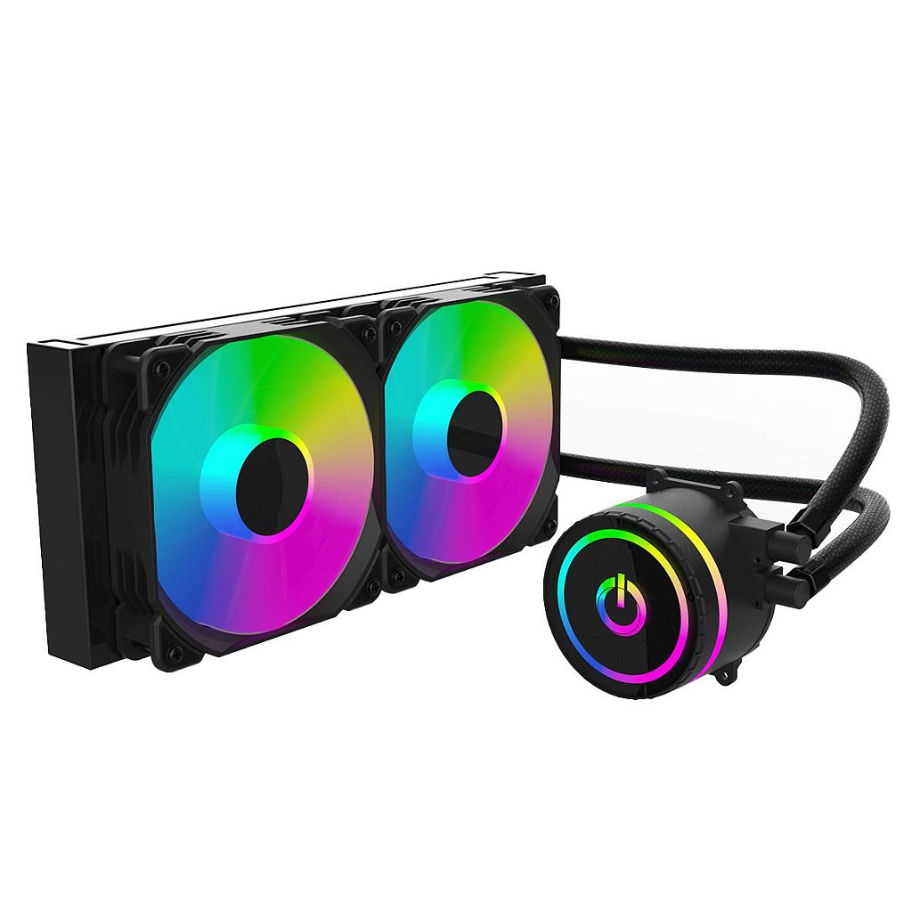 Water Cooler One Power Spectra argb 240mm Intel AMD - WC-501