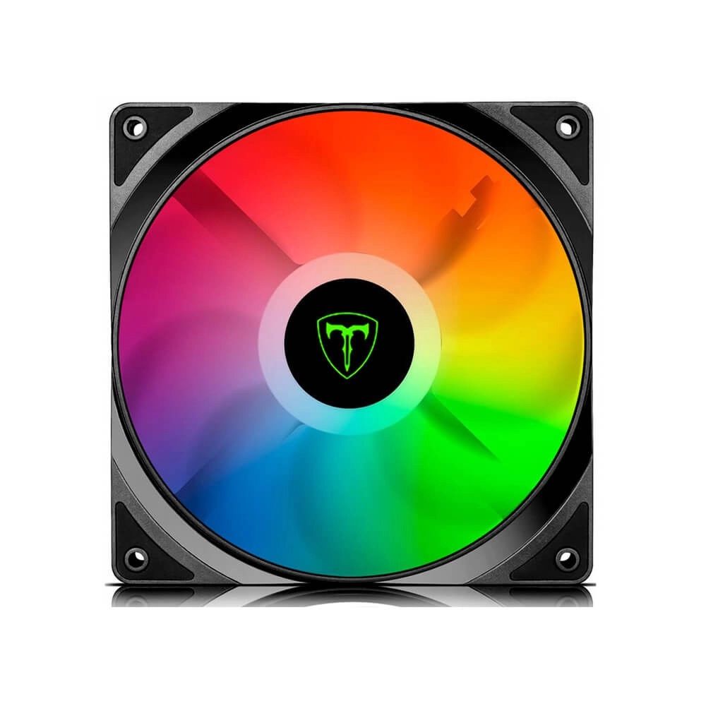 Fan Ventoinha Gamer T-Dagger RGB p gabinete T-TGF610 rainbow