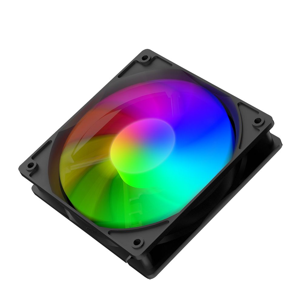 Detalhes de Fan Ventoinha Gamer T-Dagger RGB p gabinete T-TGF610 rainbow