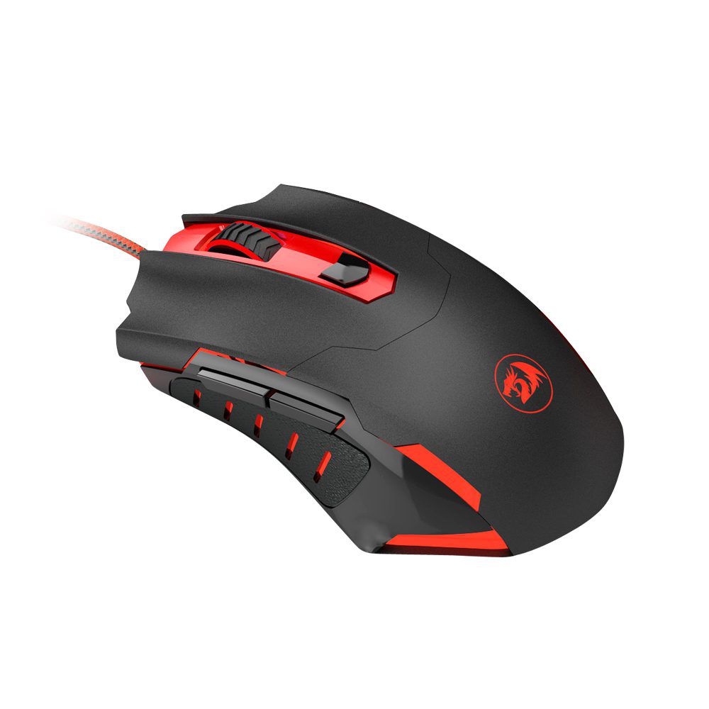 Mouse Gamer Redragon 7200 DPI Pegasus M705 RGB 6 Botões