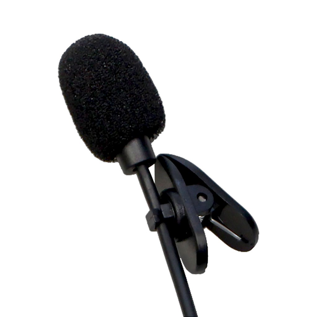 Microfone Lapela P2 1,50m com extensor 3m e adaptador P3