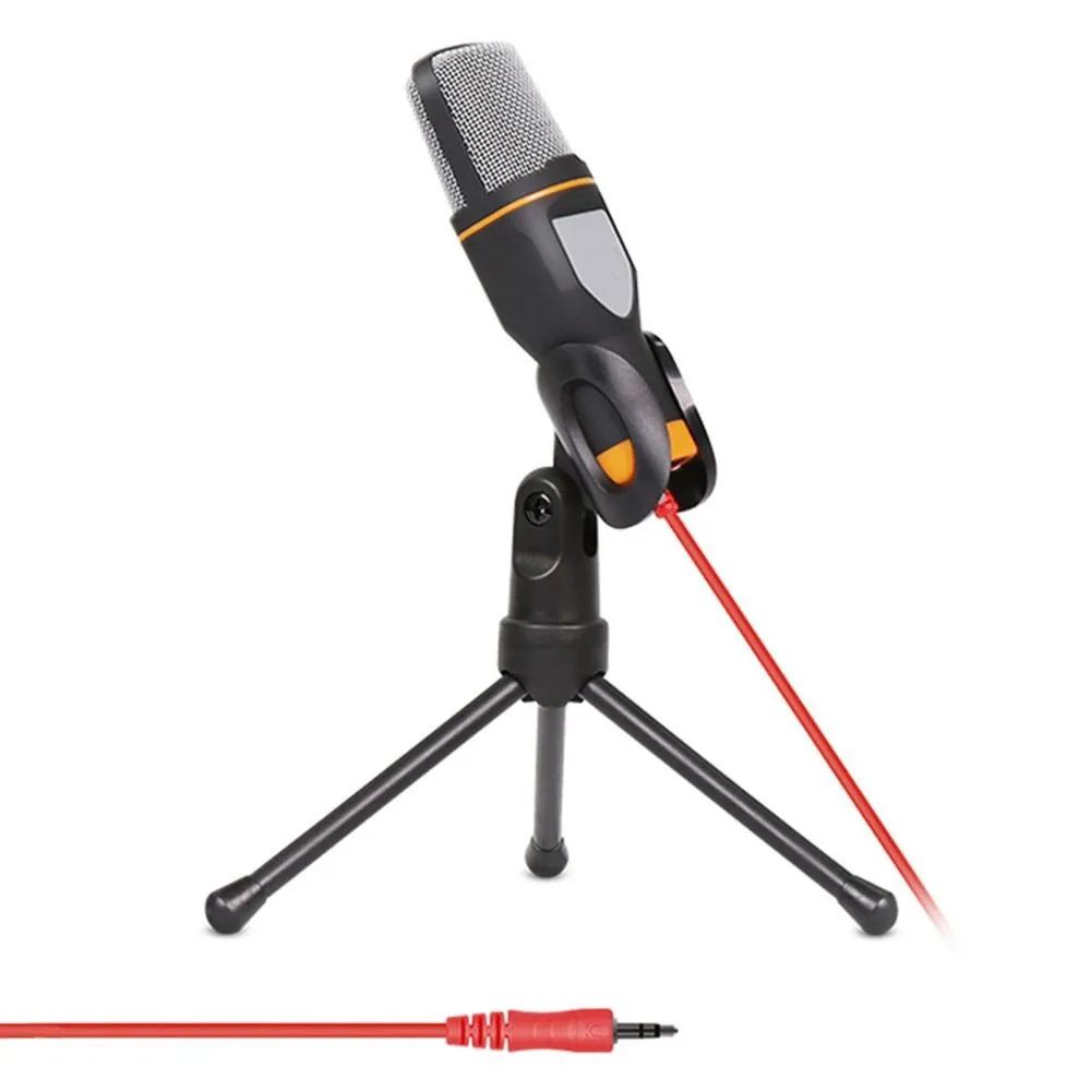 Detalhes de Microfone Condensador P2 com Suporte de Mesa MFVS-MICDP2/BK