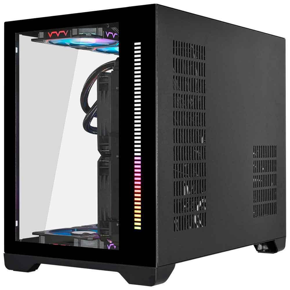 Detalhes de Gabinete Gamer Spacex 412a Open Frame Mini Tower Micro-ATX
