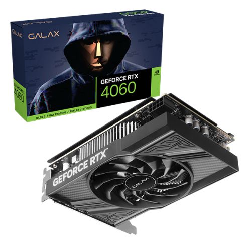 Placa de Video Galax RTX 4060 1-Click 8GB GDDR6 Ray Tracing
