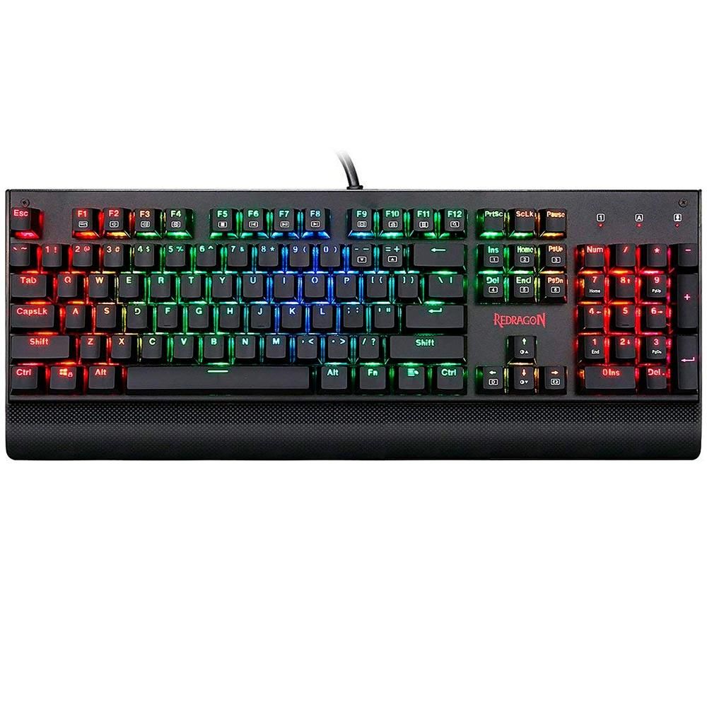 Teclado Mecânico Gamer Redragon Kala RGB Switch Outemu Azul