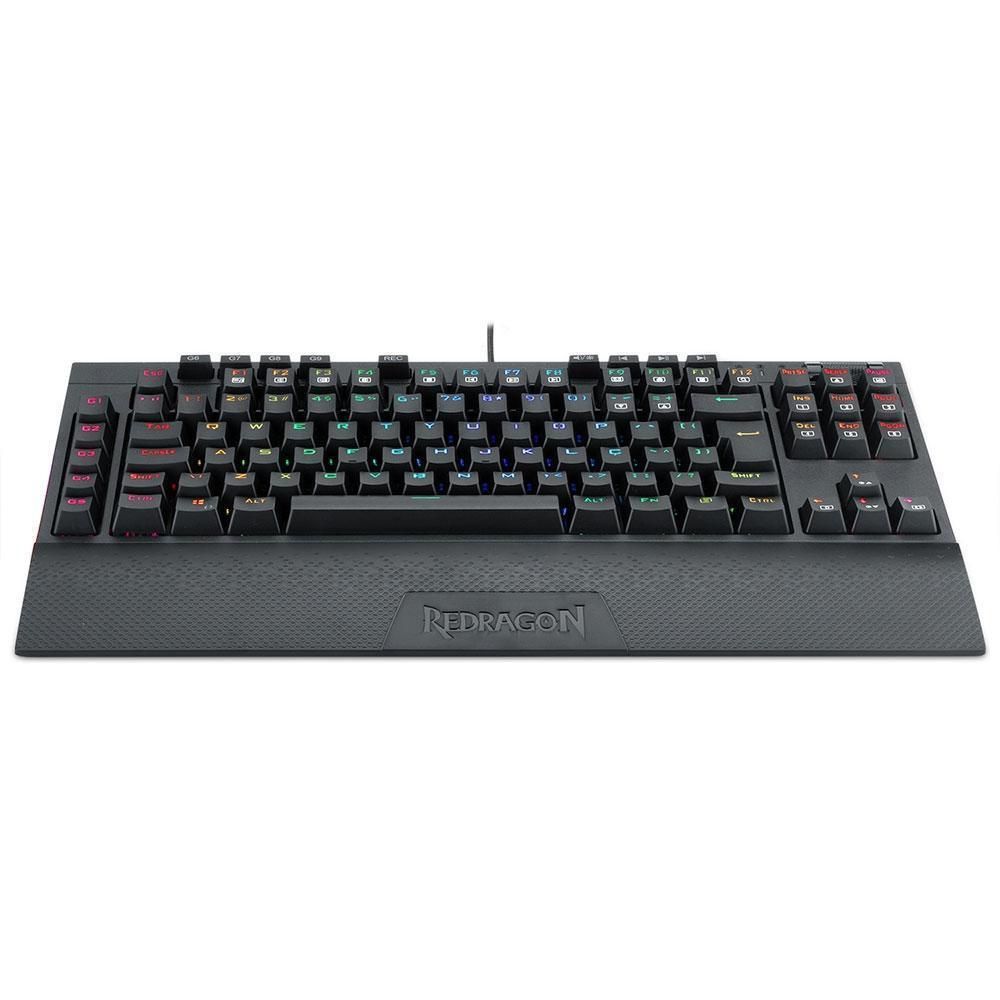 Teclado Redragon Gamer Broadsword Pro Rgb Switch Marrom