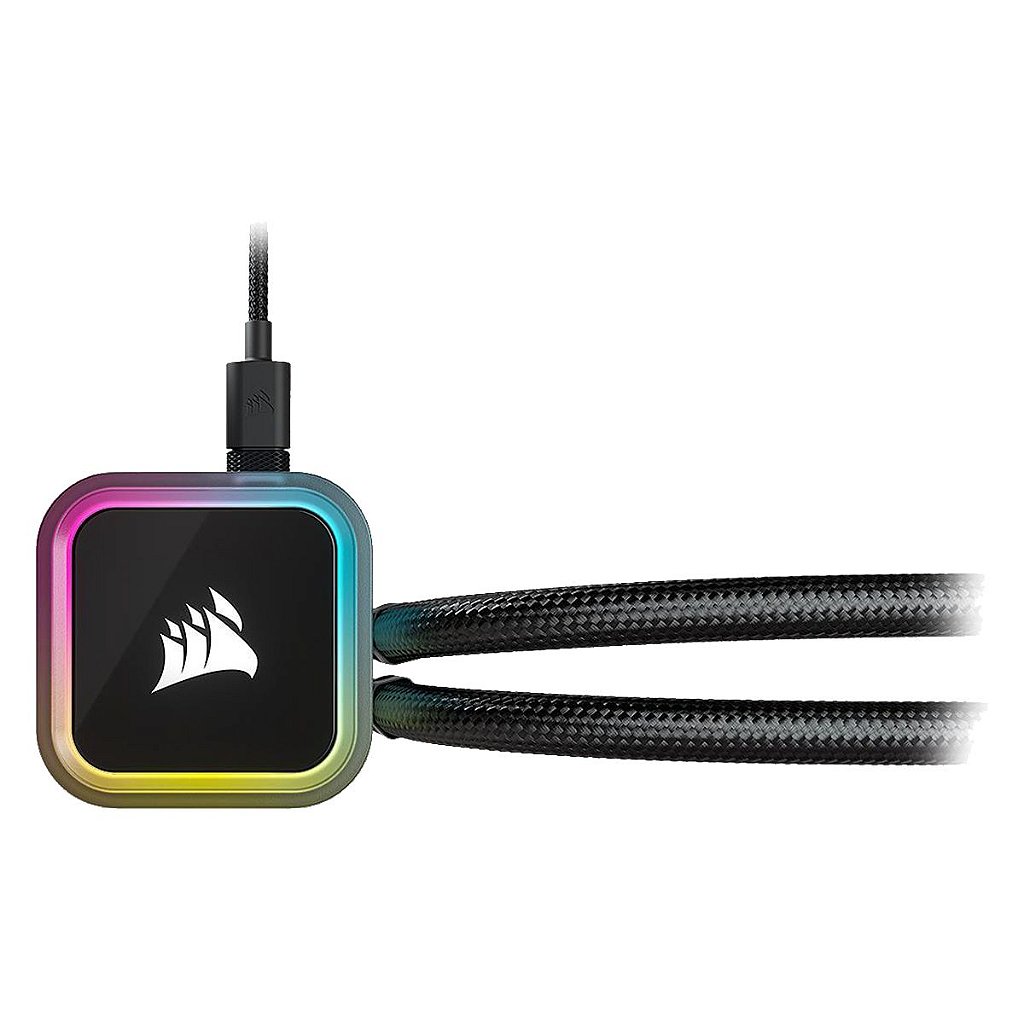 Detalhes de Water Cooler Corsair H100i RGB Elite Intel AMD CW-9060058-WW