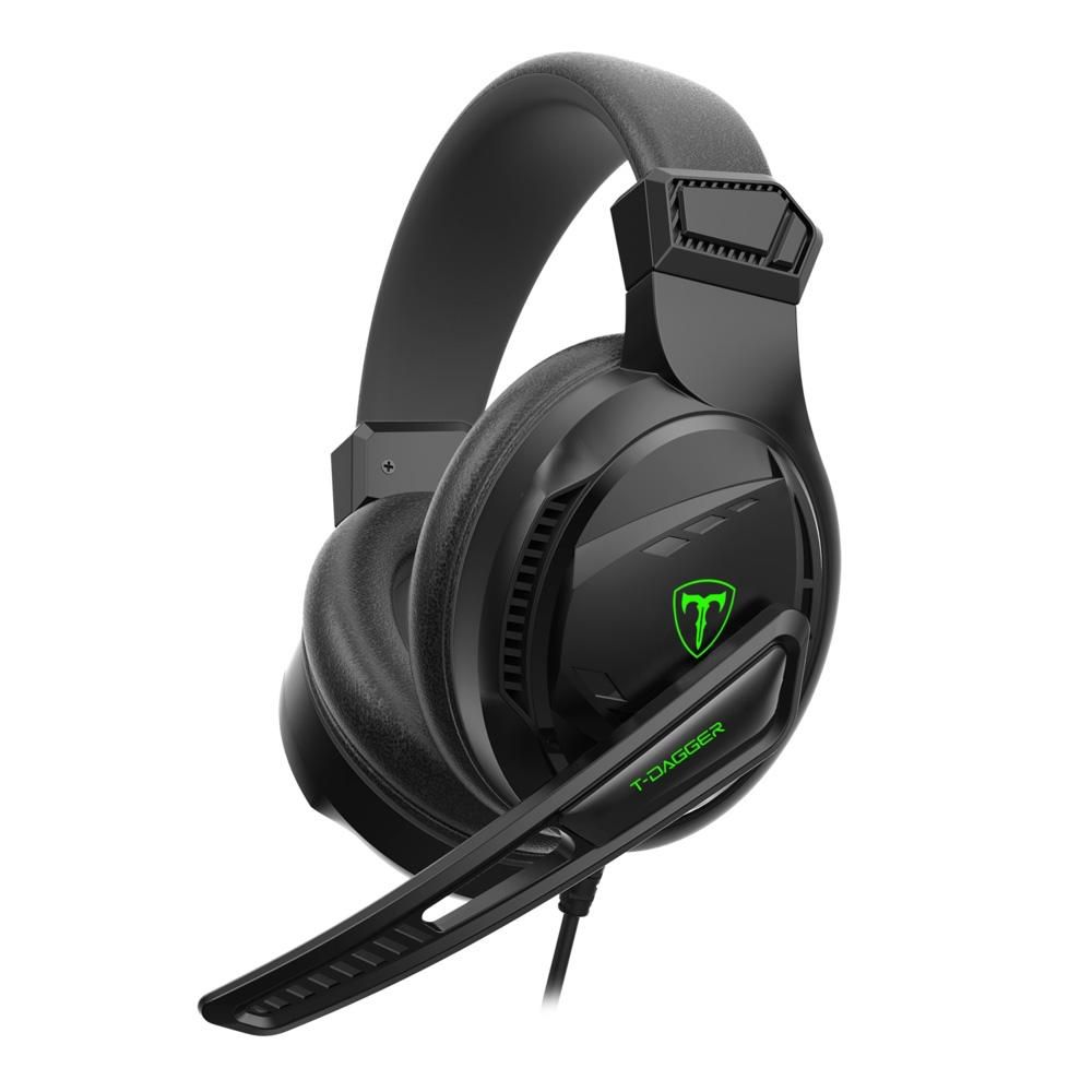 Headset Gamer T-Dagger Mckinley Preto com Microfone T-RGH101
