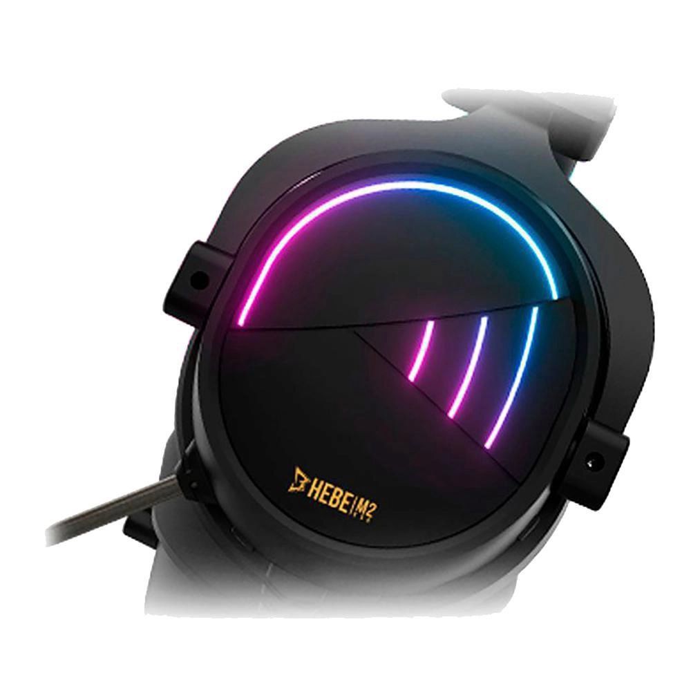 Detalhes de Headset Gamer Gamdias Hebe M2 RGB Surround 7.1 USB PC