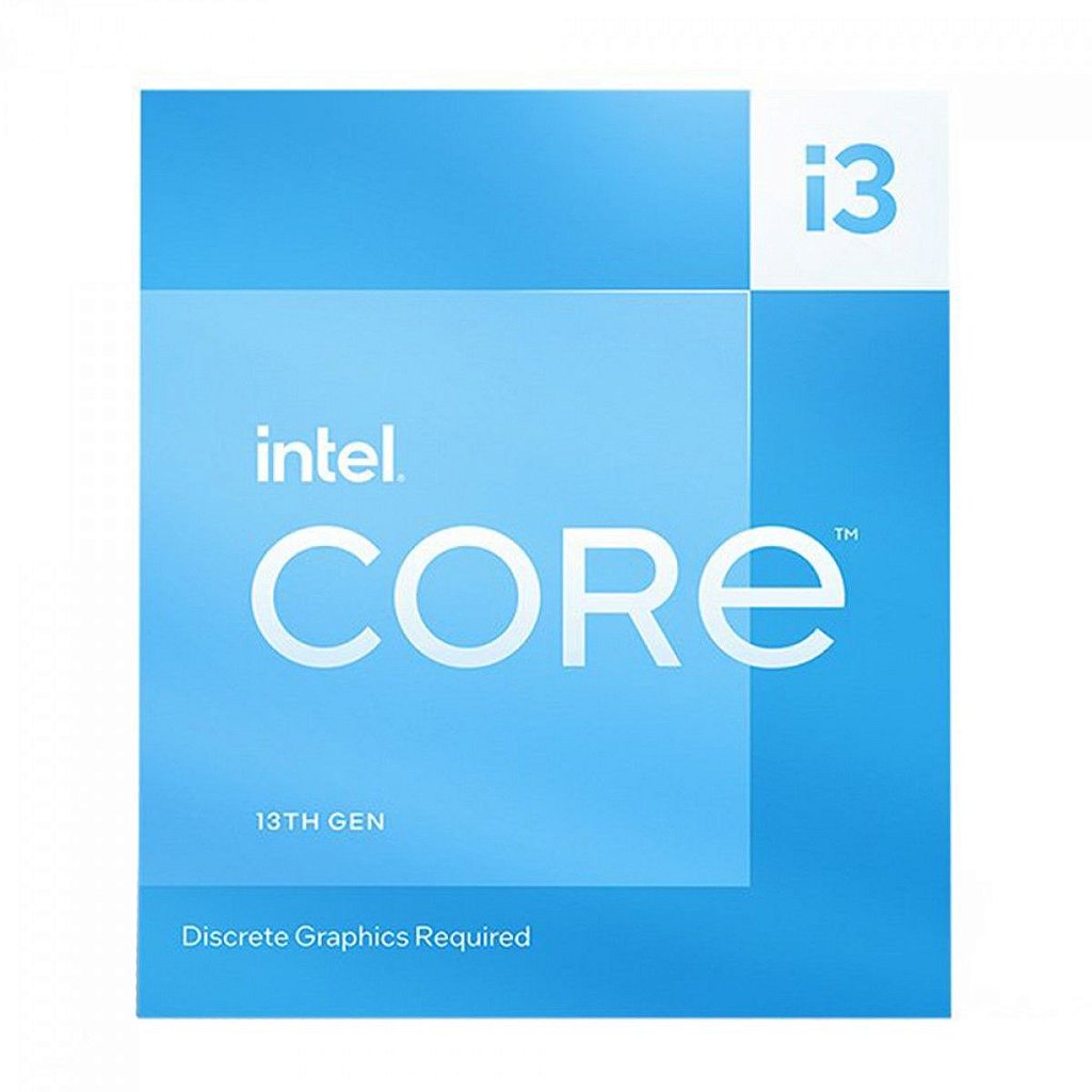 Detalhes de Processador Intel I3 13100F 4Cores 4.5Ghz 12Mb Lga 1700