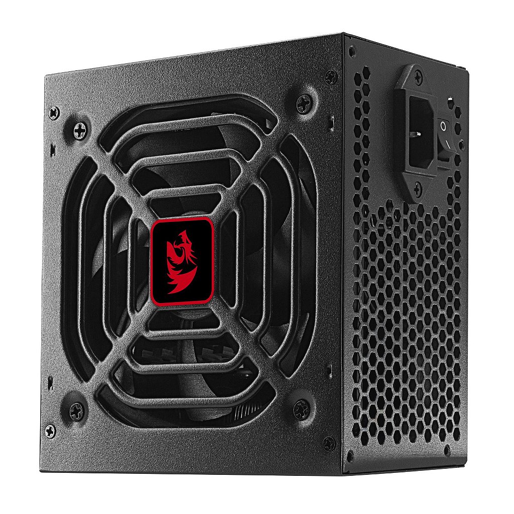 Detalhes de Fonte Gamer Redragon 400 Watts 80 Plus White GC-PS012
