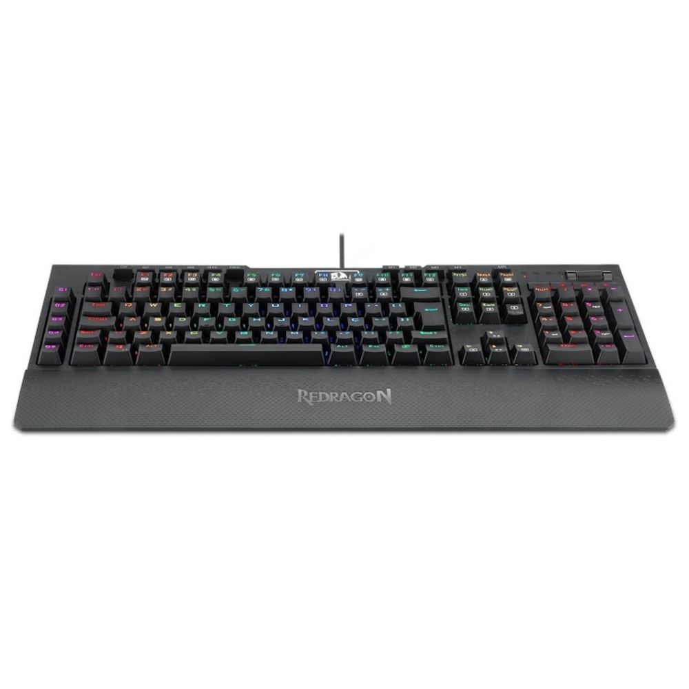 Detalhes de Teclado Mecânico Redragon Brahma Pro Switch Marrom K586RGB