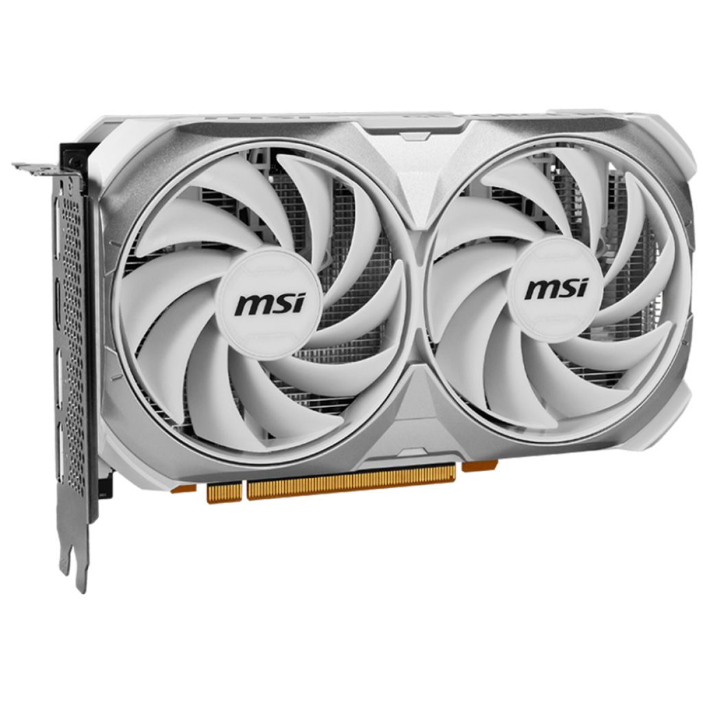 Detalhes de Placa de Vídeo MSI NVIDIA GeForce RTX 4060 VENTUS 2X WHITE