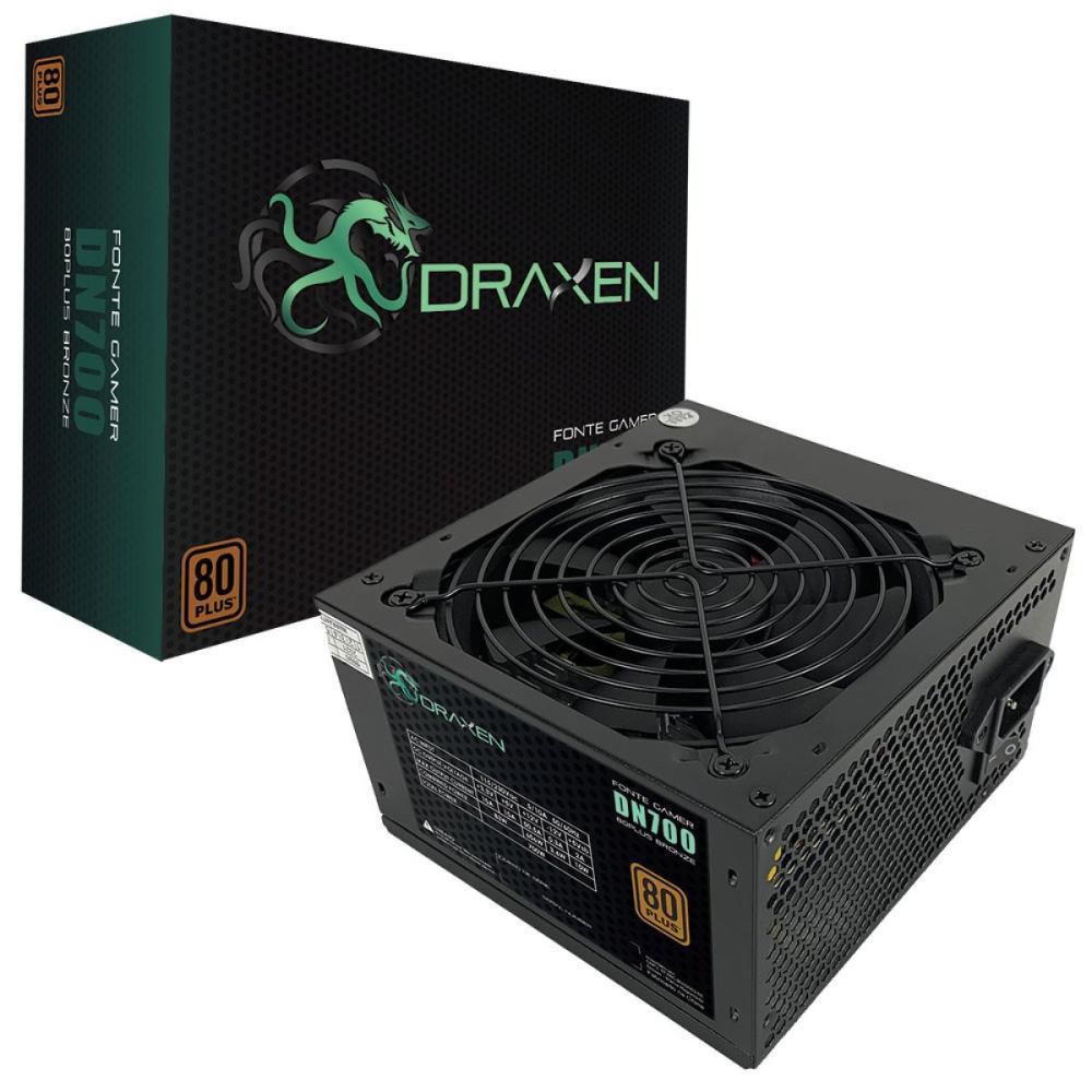Fonte ATX Gamer 700W 80 Plus Bronze PFC Ativo DN700 BRONZE 