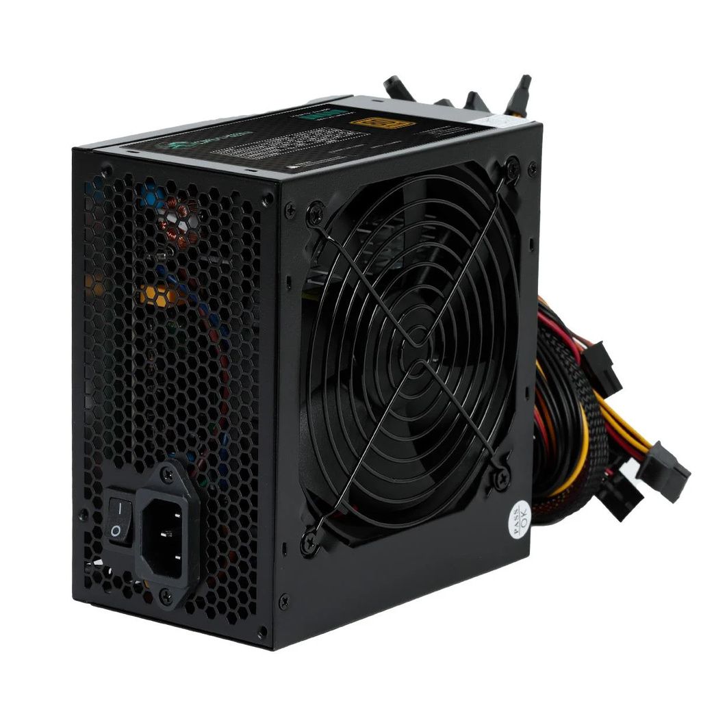 Detalhes de Fonte Gamer Draxen ATX 600W 80 Plus Bronze PFC Ativo DN600
