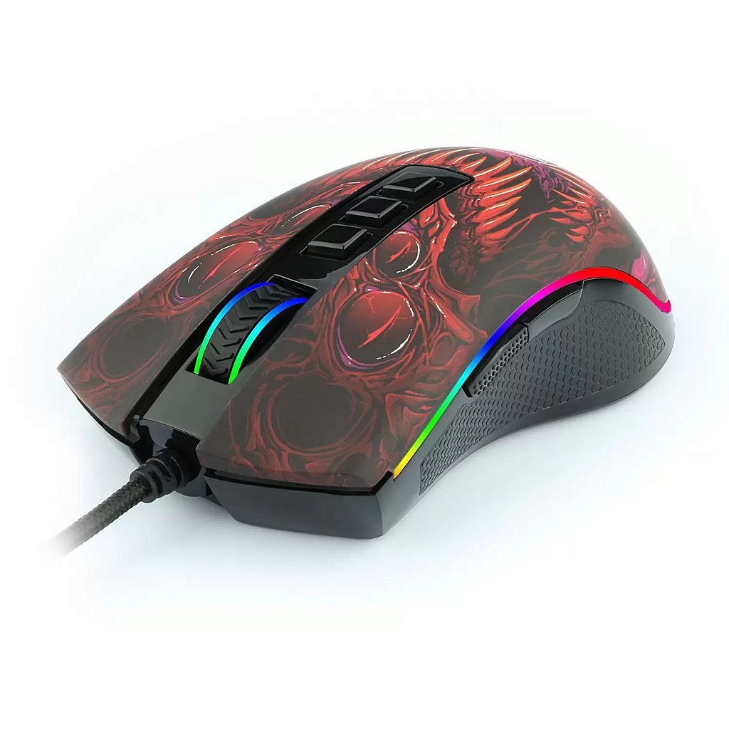 Detalhes de Mouse Gamer Redragon Infernal Dragon Ryu ID771 16000 DPI