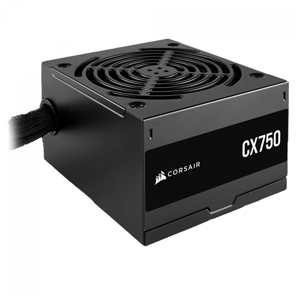 Detalhes de Fonte Gamer Corsair CX750 750W 80 Plus Bronze PFC Ativo ATX