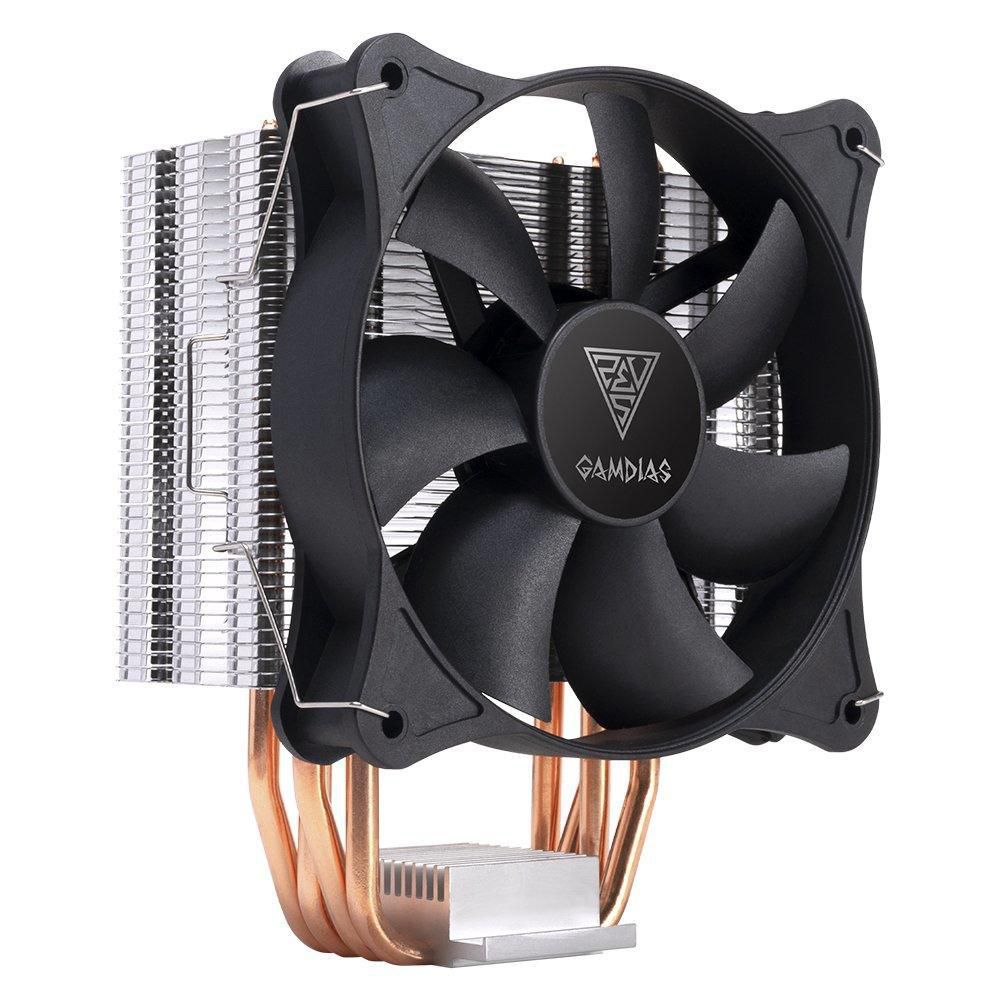 Detalhes de Air Cooler FAN Gamdias Boreas E1-410-MONO 120mm Preto
