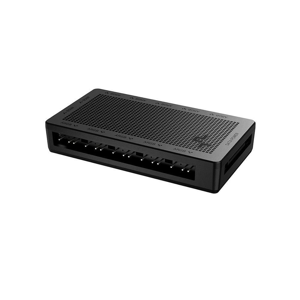 Detalhes de Controlador Deepcool Hub De 12 Portas 5v Sc700 Preto Sysfan