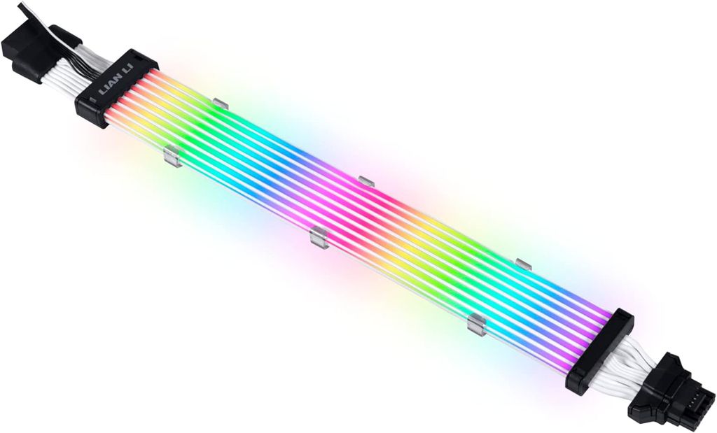 Cabo Extensor Sleeved Lian Li Strimer 16-8 Plus V2 16 Pin 32