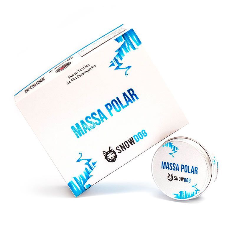 Massa Polar SnowDog Térmica De Alta Performance 50g 
