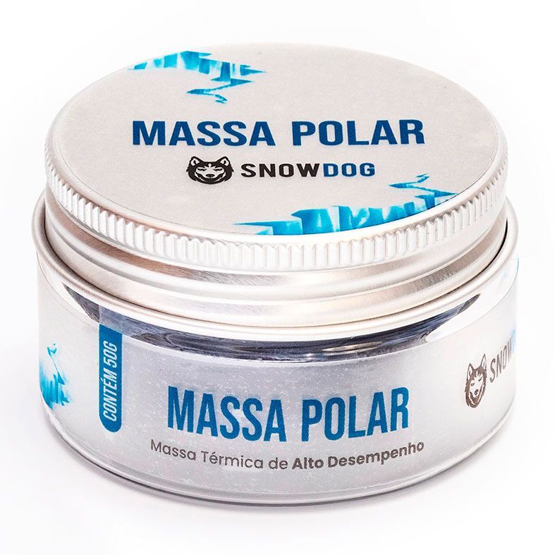 Detalhes de Massa Polar SnowDog Térmica De Alta Performance 50g 