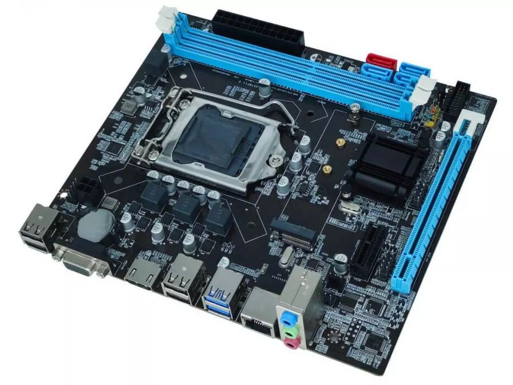 Detalhes de Placa Mãe BMBB75-G3HGU-M2 Rev 2.0 mATX LGA 1155 DDR3 Bulk