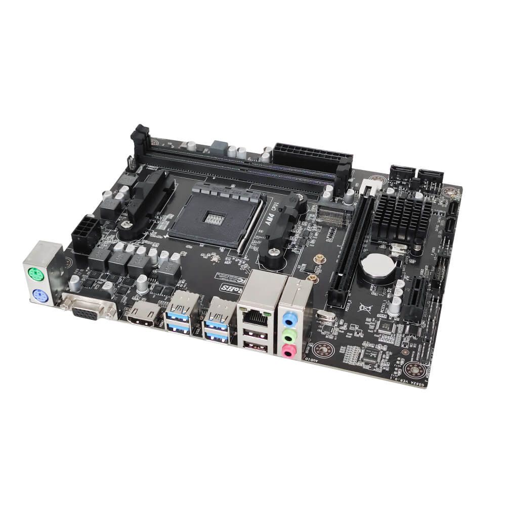 Detalhes de Placa mãe Bluecase A520 Socket AM4 DDR4 Micro ATX Bulk