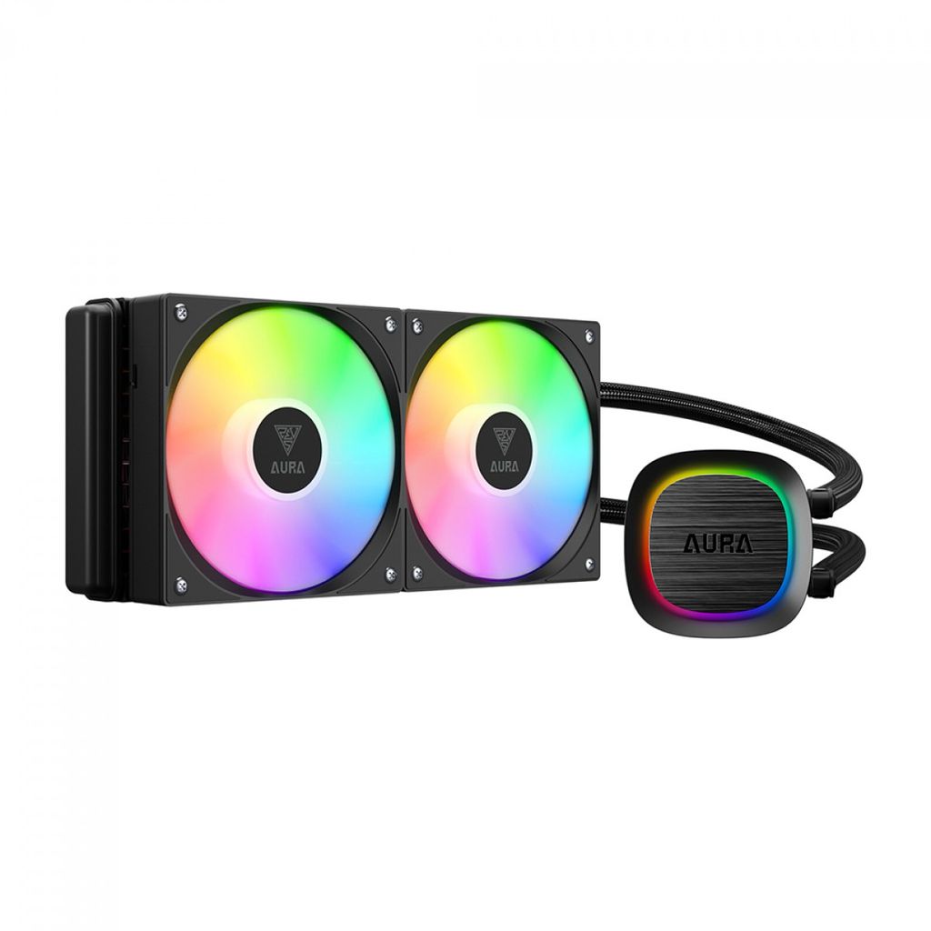 Detalhes de Water Cooler Gamdias Aura GL 240 V2 240mm ARGB Preto