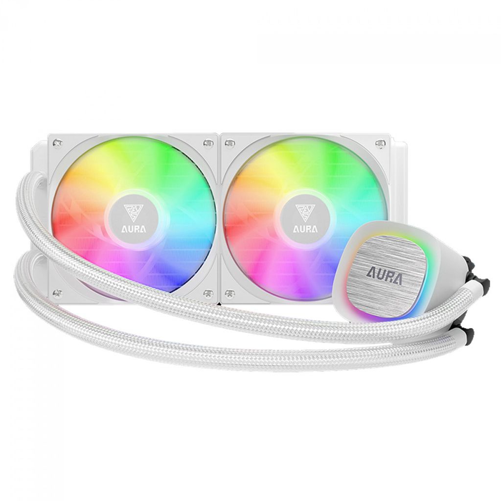 Water Cooler Gamdias Aura GL 240 V2 240mm ARGB Branco