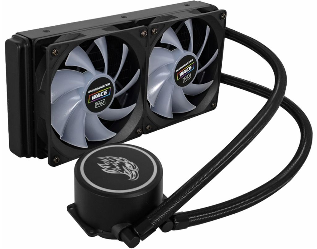 Detalhes de Water Cooler K-mex Rainbow Preto ARGB 240mm - WAC6