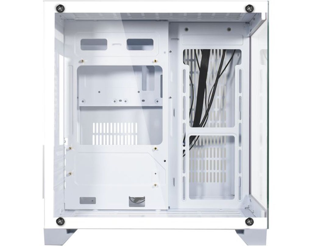 Detalhes de Gabinete Gamer K-mex Space Aqua CG-W1KN Branco M-ATX Sem FAN