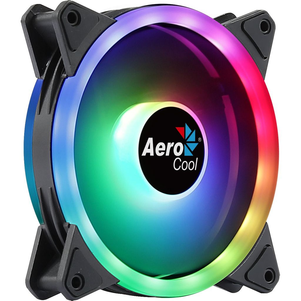 Detalhes de Cooler FAN Gamer Aerocool Duo 12 LED ARGB 120mm