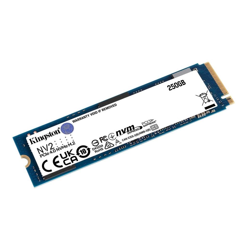 Detalhes de SSD M.2 Kingston 250GB 3.000MB/s NV2 2280 Pcie - SNV2S/250G