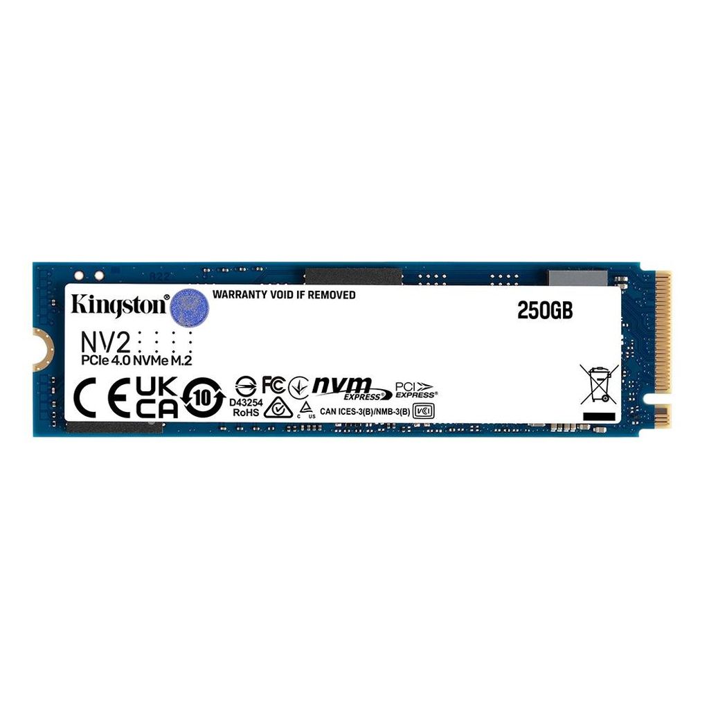 SSD M.2 Kingston 250GB 3.000MB/s NV2 2280 Pcie - SNV2S/250G