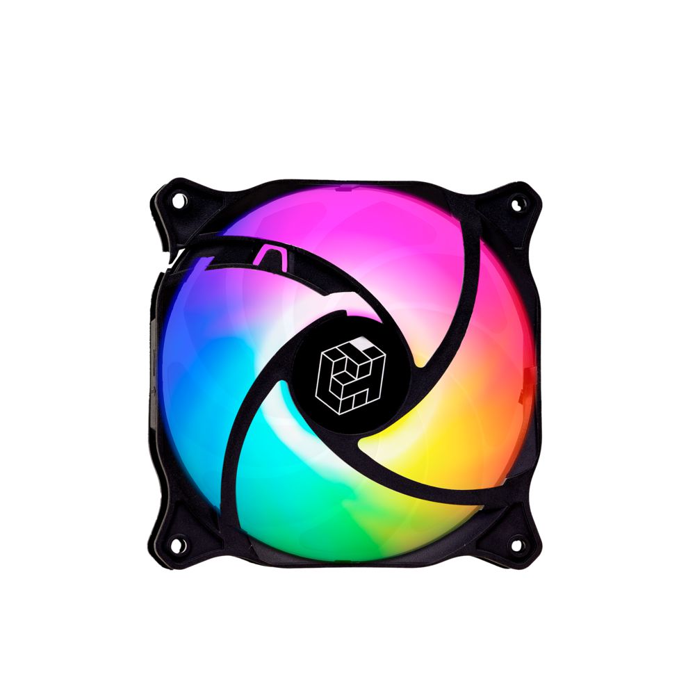 Cooler FAN Gamer Liketec Windrise ARGB 120mm Preto