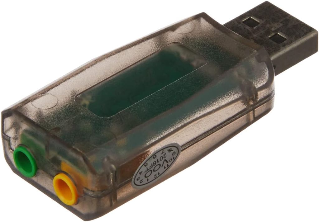 Detalhes de Adaptador De Som Usb 2.0 Externo Virtual 7.1 Canais Cinza