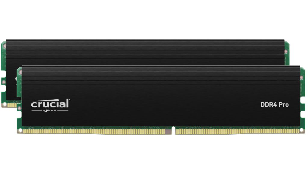 Memória Crucial Pro 64GB Kit com 2x de 32GB DDR4 3200MT/s 