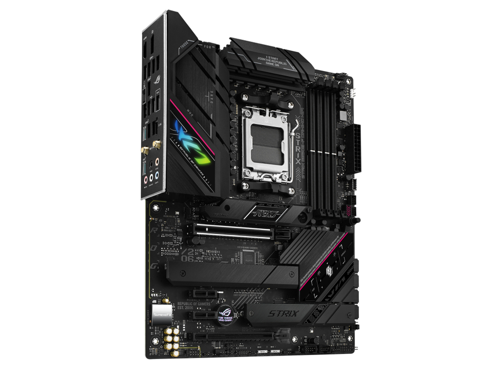 Detalhes de Placa Mãe Asus ROG STRIX B650E-F Gaming WIFI ATX DDR5 AM5